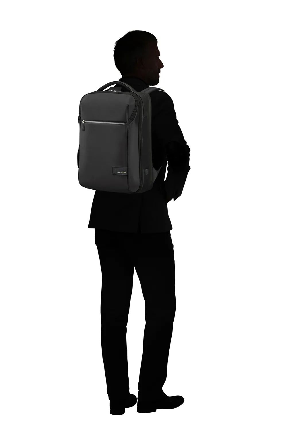 SAMSONITE LITEPOINT LAPT. BACKPACK 17.3" EXP, BLACK