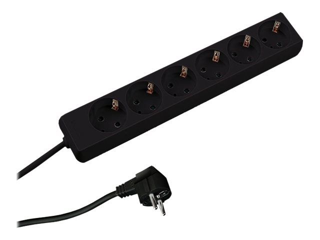 Bachmann SELLY - Steckdosenleiste - Ausgangsanschlüsse: 6 (6 x Spannung)