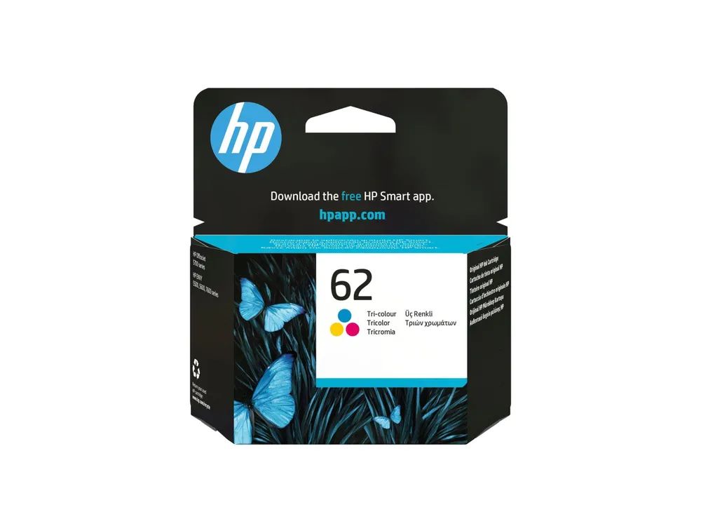HP 62 - 4.5 ml - Farbe (Cyan, Magenta, Gelb)