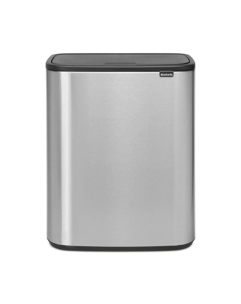 Brabantia Bo Touch Bin, 60L - Matt Steel Fingerprint Proof