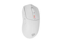 natec Gaming Maus Zircon 500 kabellos weiß - Maus - 10.000 dpi