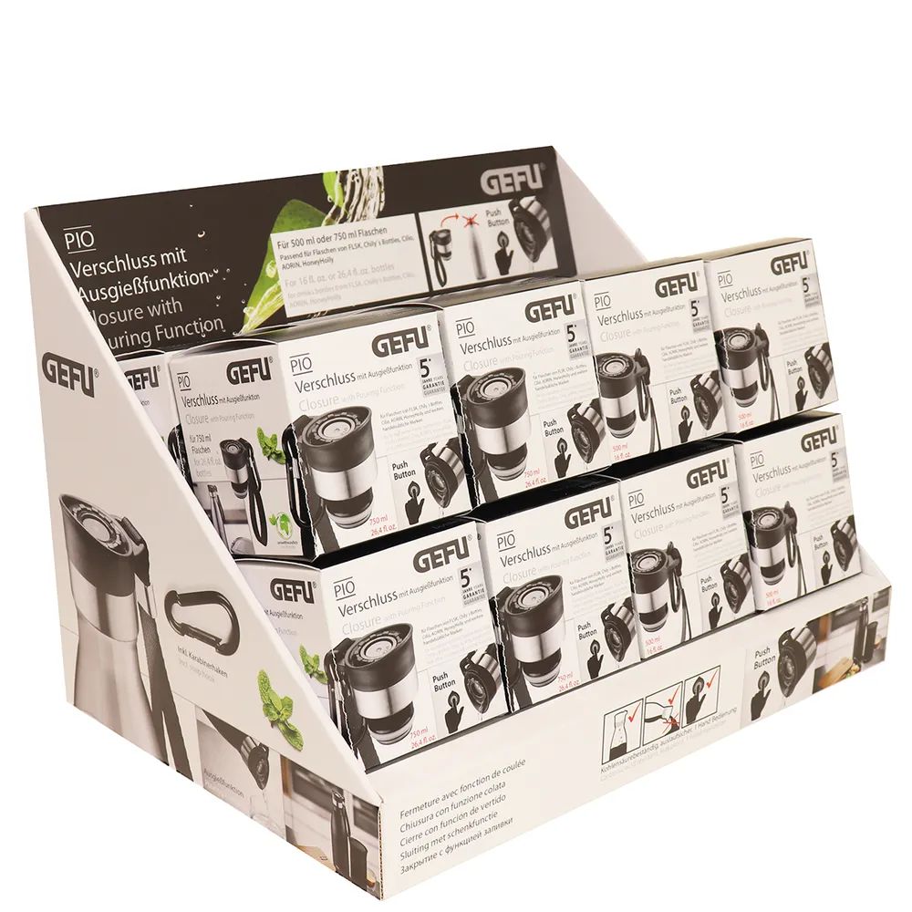 GEFU Display Ausgießer PIO, Inhalt: 2 x 8 Stück