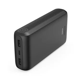 Hama Power Pack, 24000 mAh, 3 Ausgänge: USB-C, 2x USB-A, Anthrazit