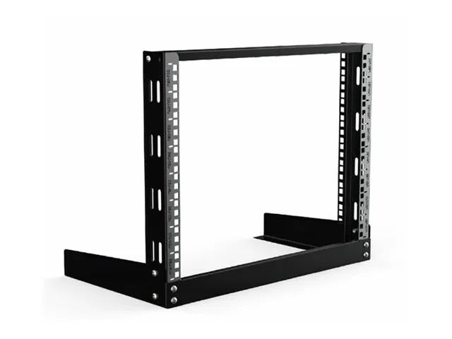 Lanview by Logon - Schrank offener Rahmen - geeignet für Wandmontage - Schwarz - 4U - 48.3 cm (19")