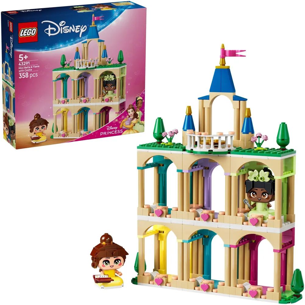 LEGO Disney Princess Die Mini-Prinzessinnen Belle und Tiana 43291