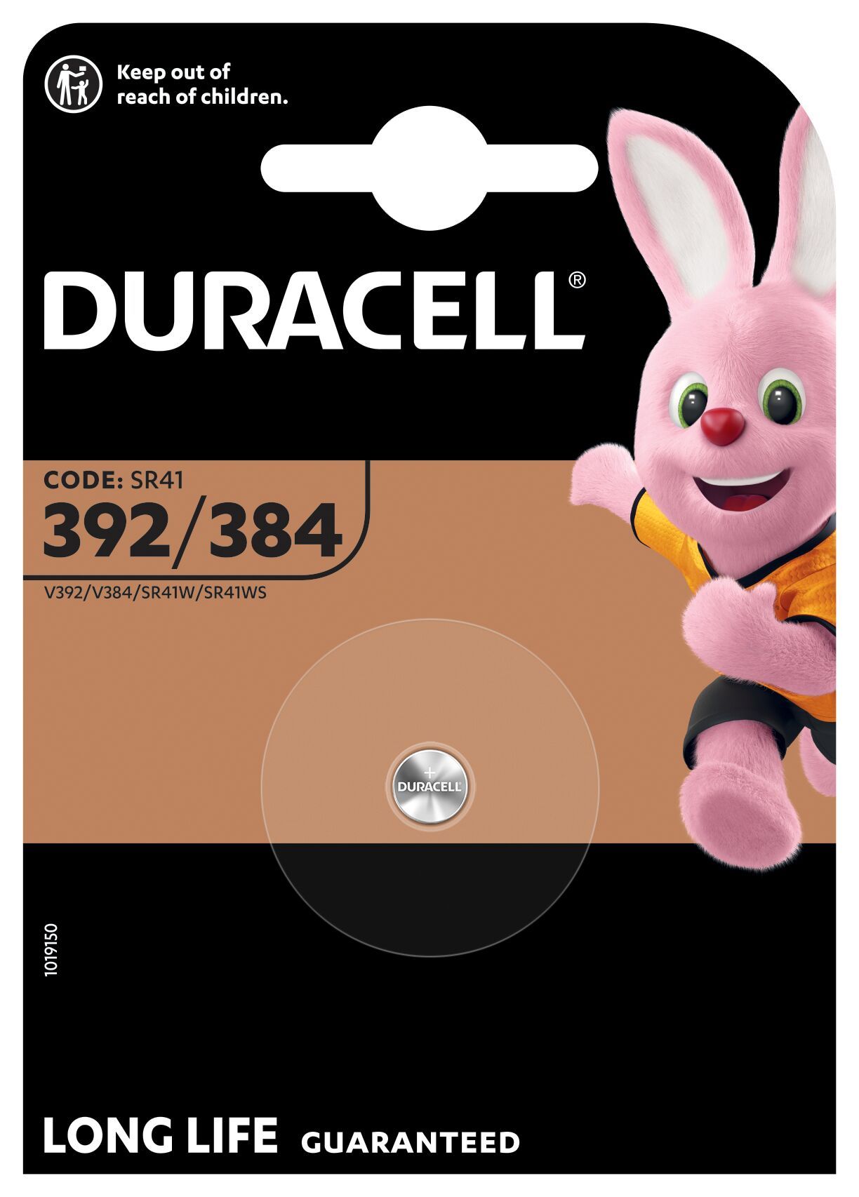 Duracell 392/384, 1 Stück