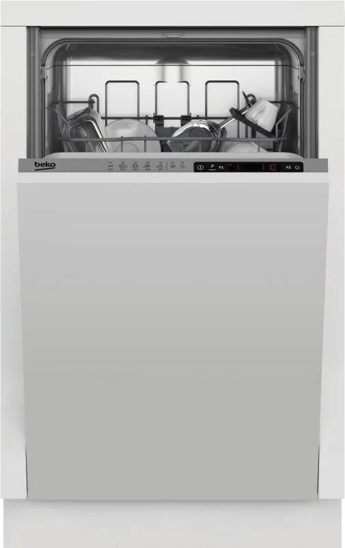 Beko DIS35023E Einbaugeschirrspüler Vollintegrierbar, 45cm - 10 MG