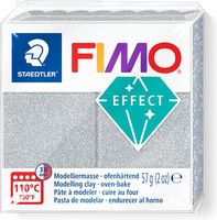 STAEDTLER Mod.masse Effect 57g silber glitter retail
