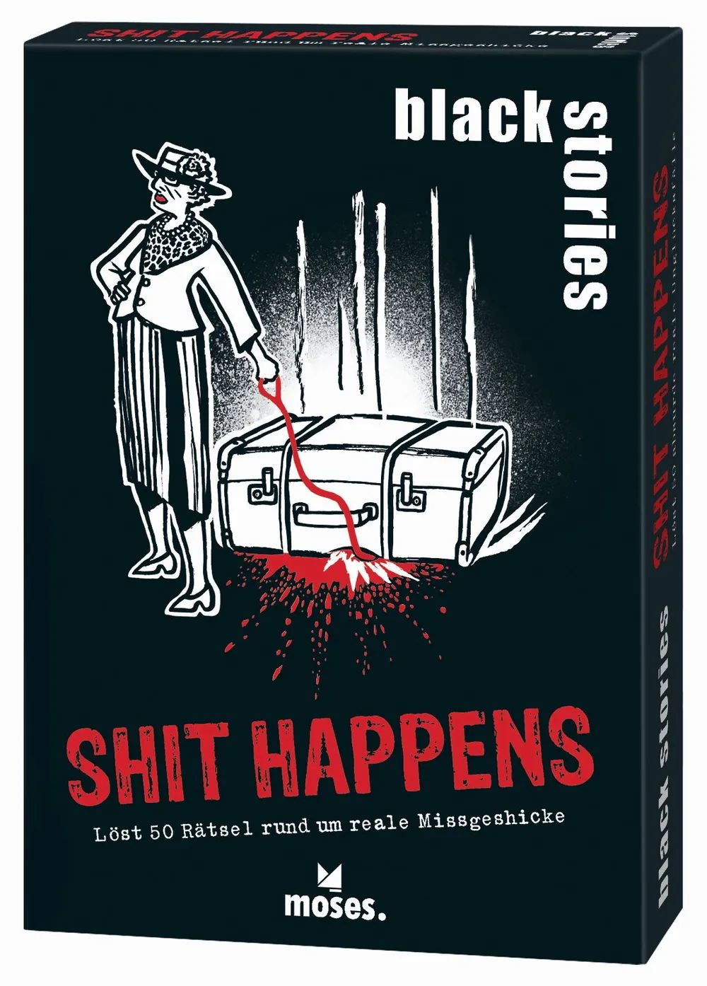 moses. Verlag GmbH black stories Shit Happens
