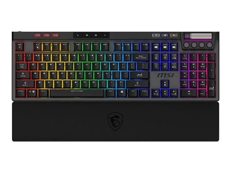 MSI Strike Pro W Silent DE Keyboard Black