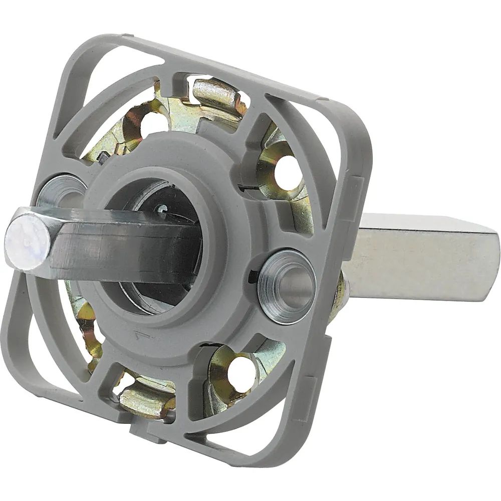 HOPPE Montagemodul UP52/RFL eckig, Vierkant 10/72 mm, Stahl aluminiumfarbig