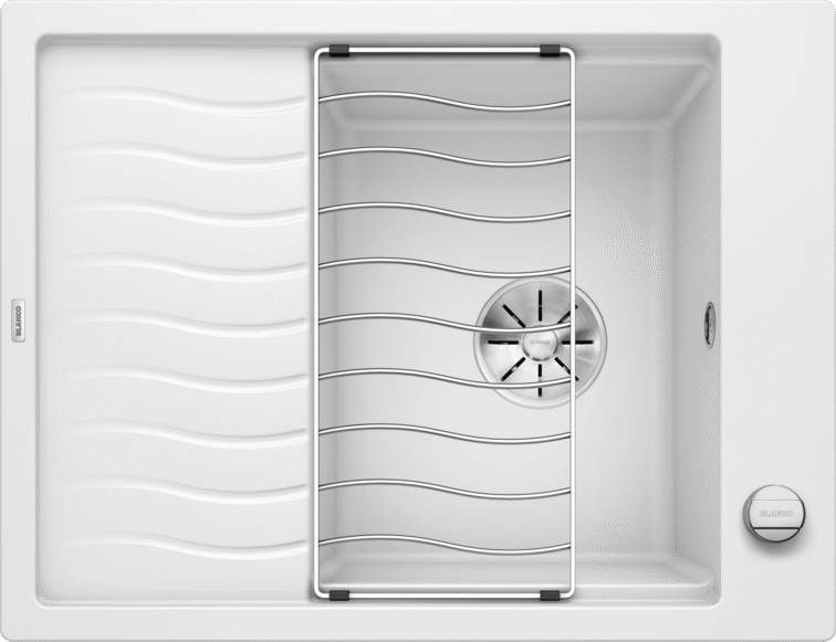 Blanco Elon 45 S SILGRANIT mit Ablauffer