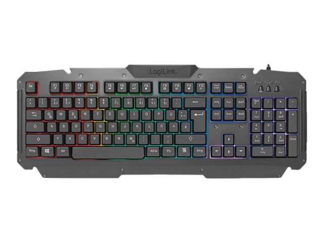 LogiLink Gaming Combination Set - Set aus Tastatur