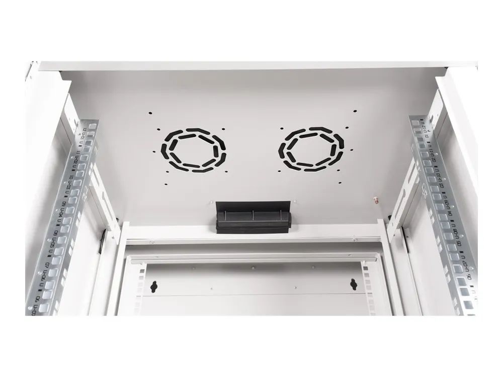 ROLINE Pro - Schrank Netzwerkschrank - 2-teilige drehbare, 600 x 600 mm (B x T)