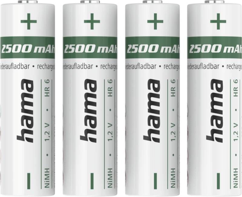 Hama Mignon-Akku (AA) 223531 NiMH-AKKUS/4xAA/2500mAh/MIGNON
