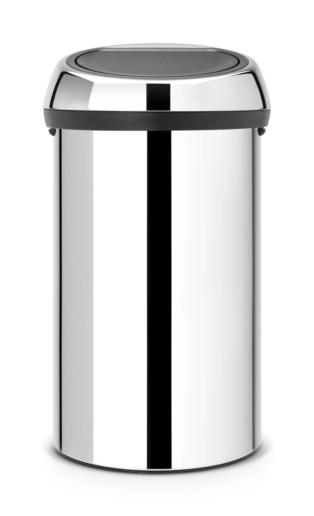 Brabantia Touch Bin, 60L - Brilliant Steel