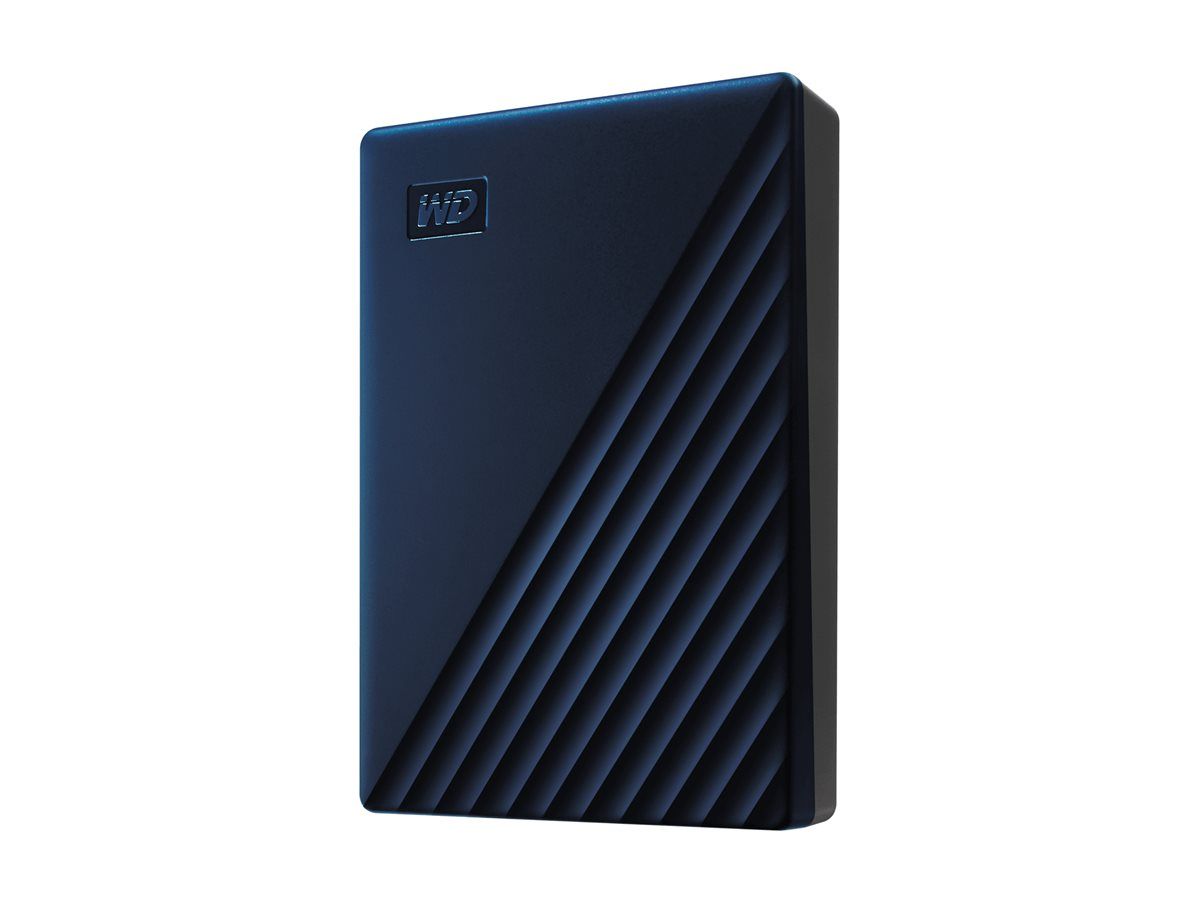 WD My Passport for Mac WDBK6C0060BBL - Festplatte - verschlüsselt - 6 TB - extern (tragbar)