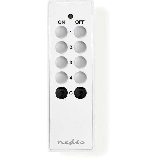 Nedis RF-SMART-FERNBEDIENUNG 4KANAL / NEDIS RFRC410WT