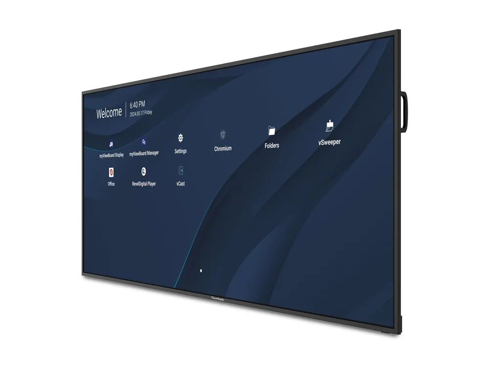 ViewSonic CDE105UW - 267 cm (105") Diagonalklasse LCD-Display mit LED-Hintergrundbeleuchtung - Digital Signage - mit Integrierter Mediaplayer / optionale Slot-in-PC-Funktionalität - Android - 5K UHD (2160p)