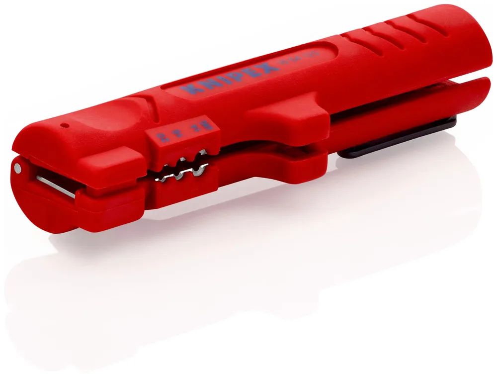 KNIPEX Abmantelungswerkzeug für Flach- und Rundkabel 125 mm