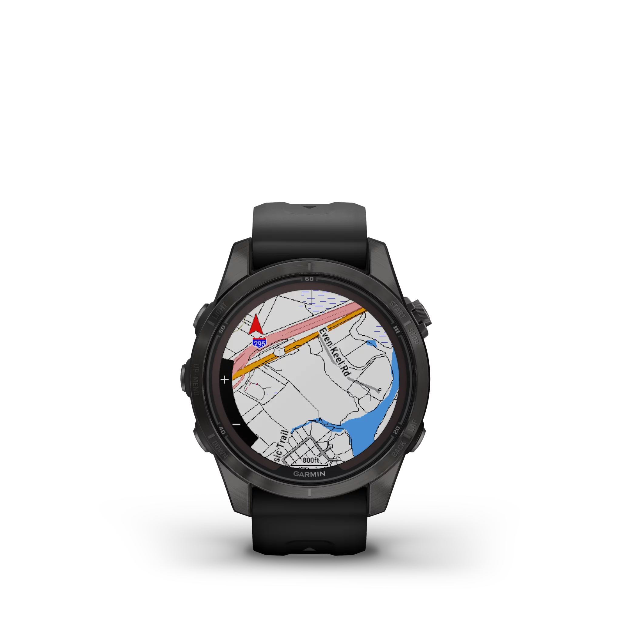 Garmin Fenix 7S Pro Saph Solar, Carbon Gray Titan