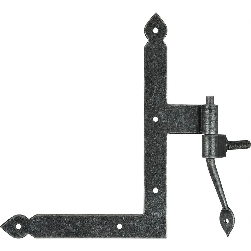 HALCÖ Fensterwinkelband Fulp, 190 x 140 mm, Stahl verzinkt schwarz passiviert