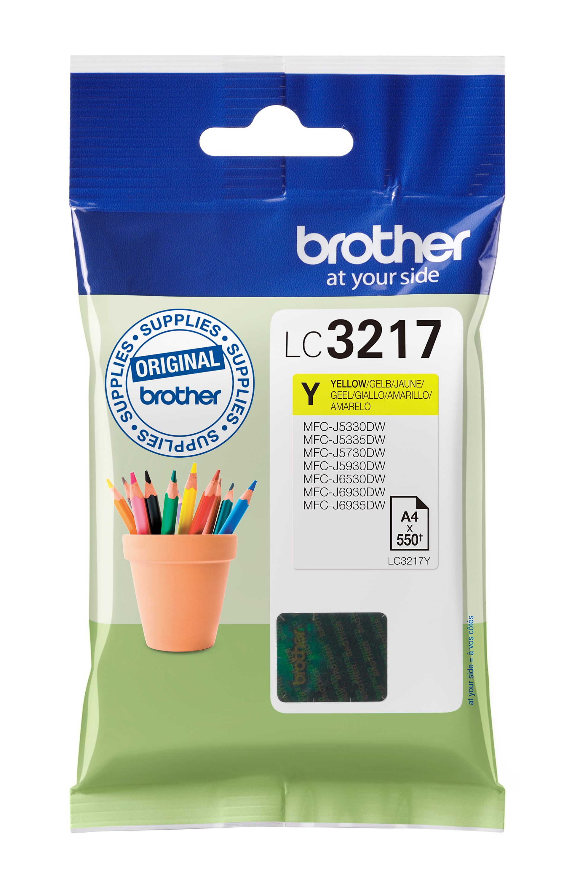 Brother LC3217Y - Gelb - Original - Tintenpatrone