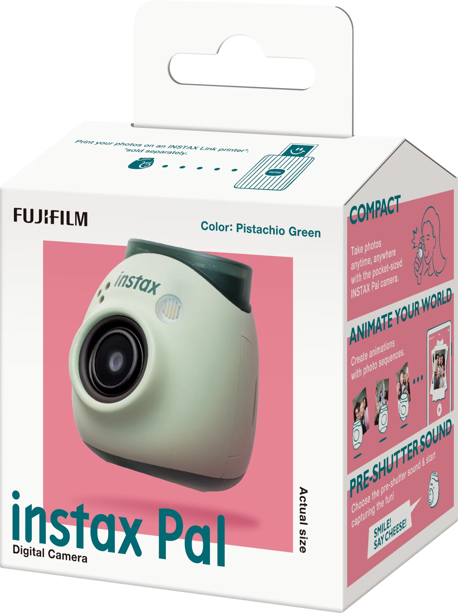 Fujifilm Instax Mini Pal, Pistachio Green