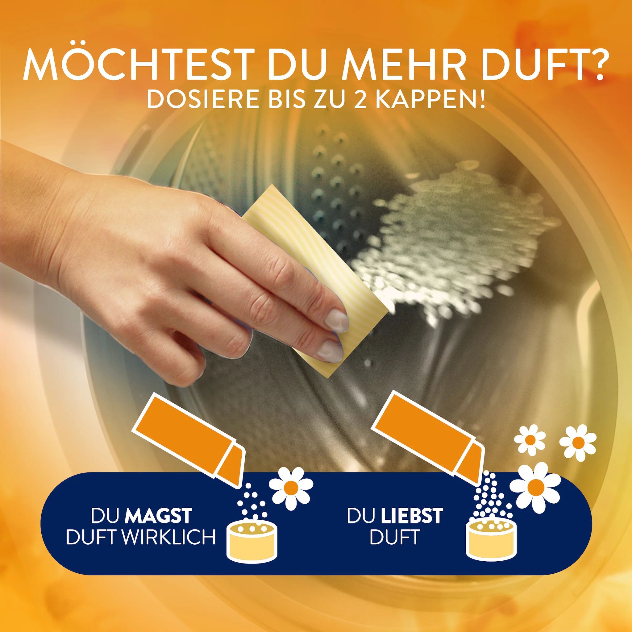 Lenor Wäscheparfüm, Orchidee & Vanille, 155g