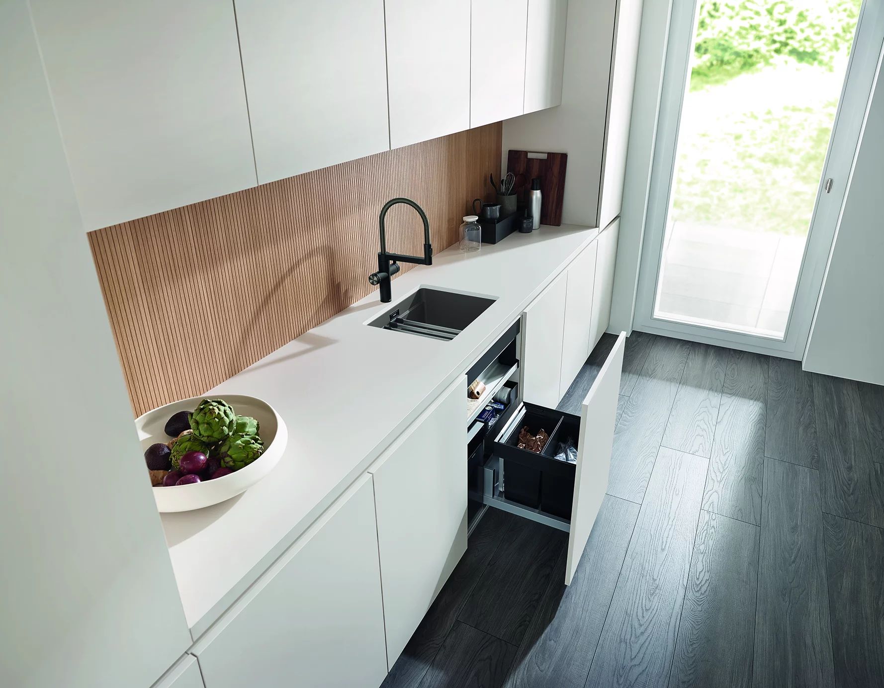 BLANCO CHOICE.All + BLANCO CHOICE Icona, schwarz matt - SET