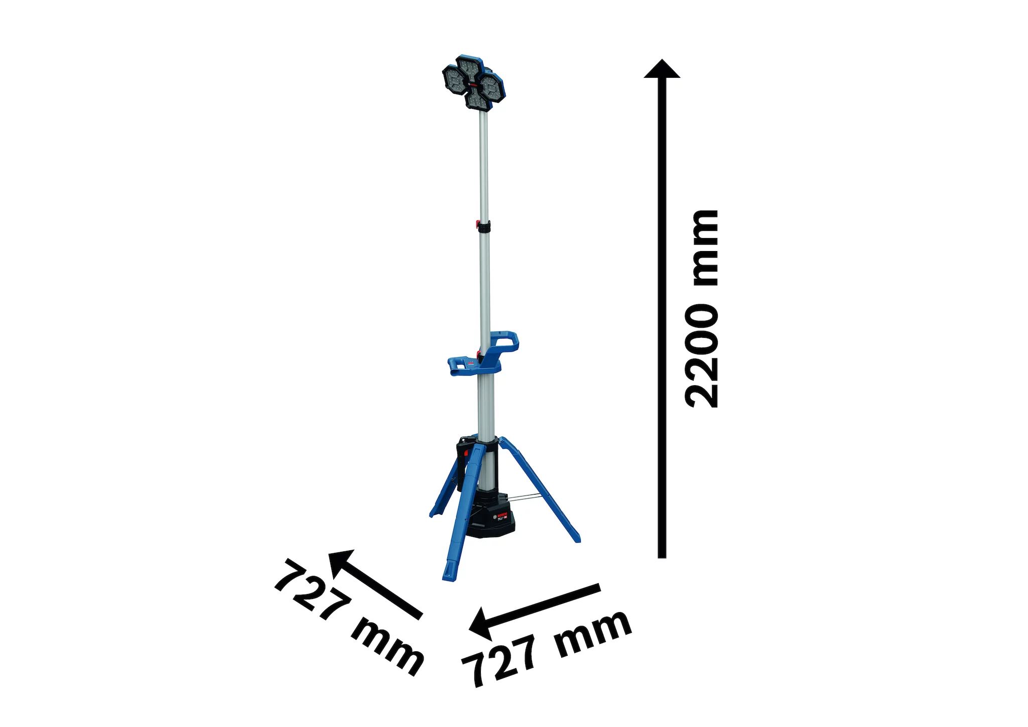 Bosch GLT18V-5000 Akku-Bauleuchte solo - 5000lm