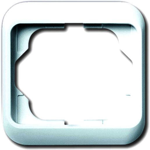 Busch-Jaeger A NEA ABD.RAHMEN 1F WEISS/GLAN / BUSCH 1721-24G 2CKA001754A2692
