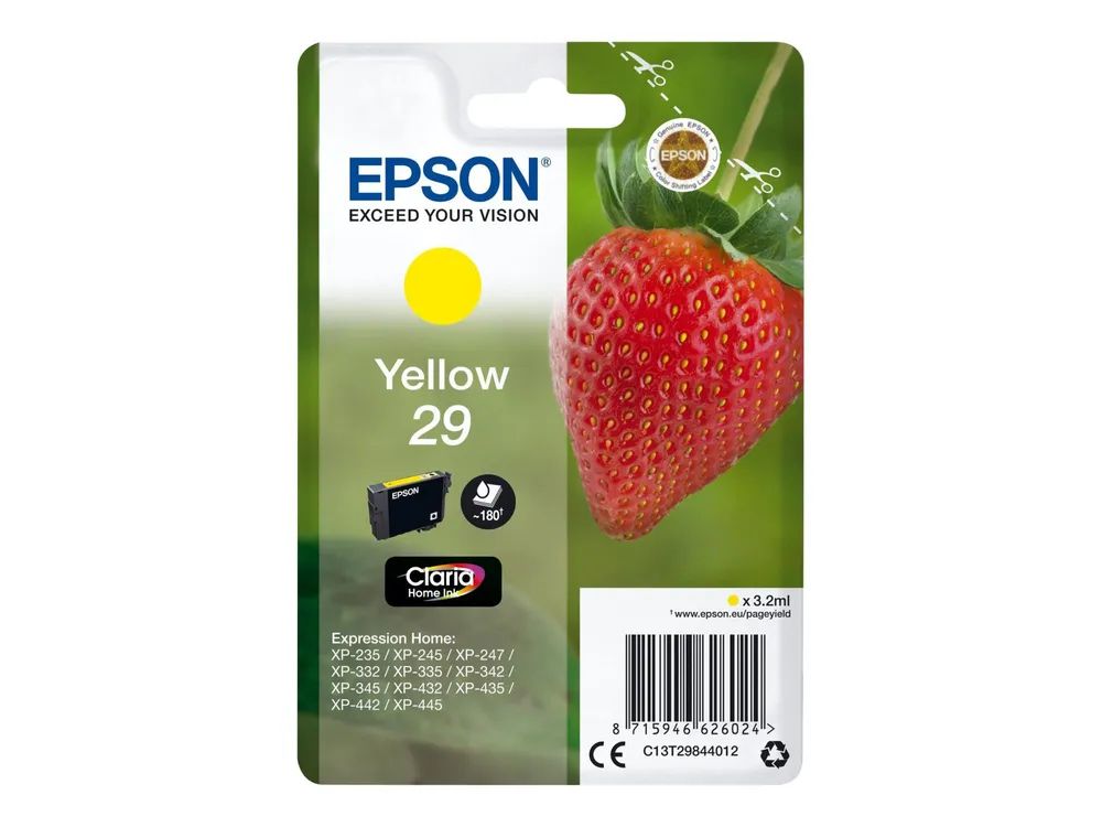 Epson 29 - 3.2 ml - Gelb - original - Blister