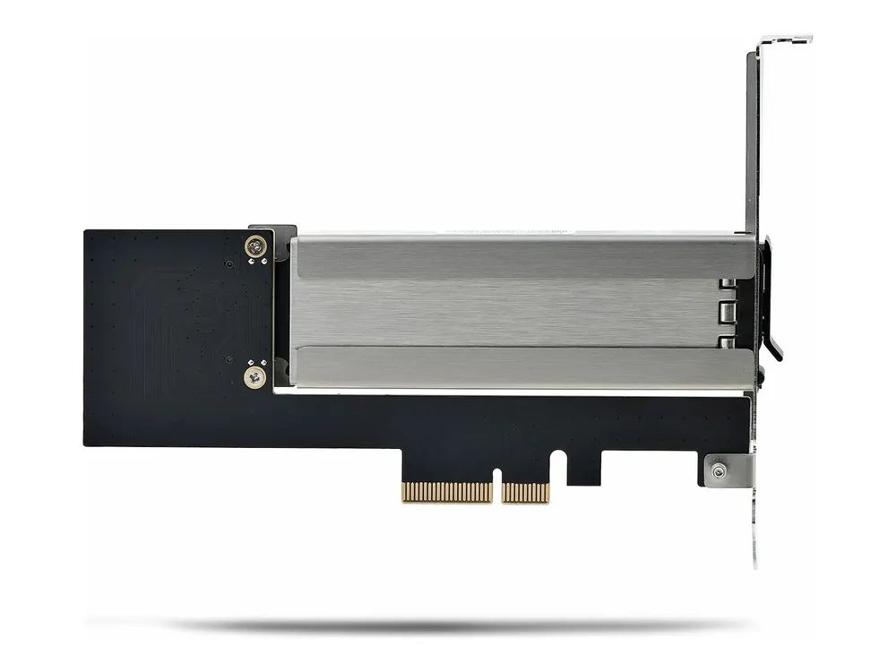 StarTech.com M.2 NVMe SSD to PCIe x4 Mobile Rack/Backplane with Removable Tray for PCI Express Expansion Slot, Tool-less Installation, PCIe 4.0/3.0 Hot-Swap Drive Bay, Key Lock - 2 Keys Included - Schnittstellenadapter - M.2 - M.2 NVMe Card / PCIe 4.