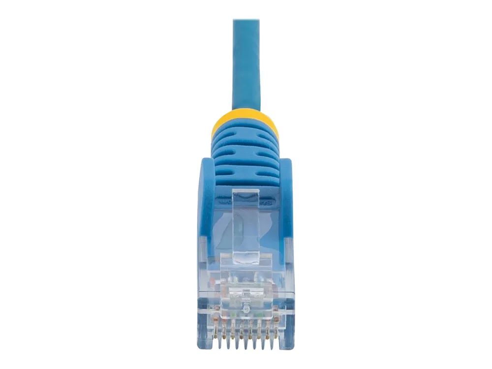 StarTech.com 2 m Cat6-Kabel - Schlankes Cat6-Patchkabel - Blau - Snagless RJ45-Anschlusse - Gigabit-Ethernet-Kabel - 28 AWG - Patch-Kabel - RJ-45 (M)