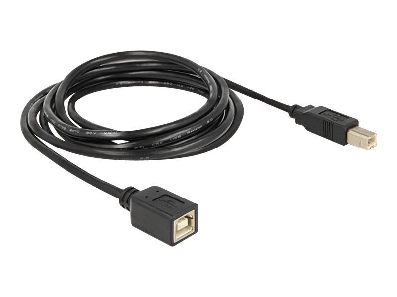 Delock USB-Verlängerungskabel - USB Typ B (W)