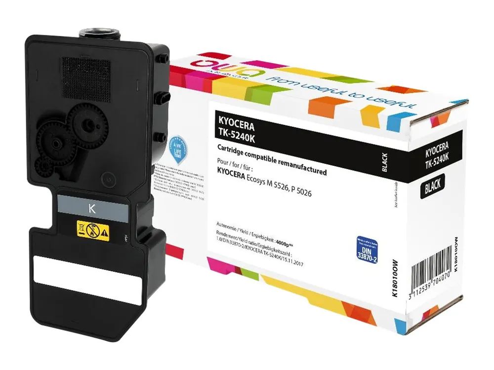 Armor OWA K18010OW - Schwarz - kompatibel - Box - wiederaufbereitet - Tonerpatrone (Alternative zu: Kyocera TK-5240K)