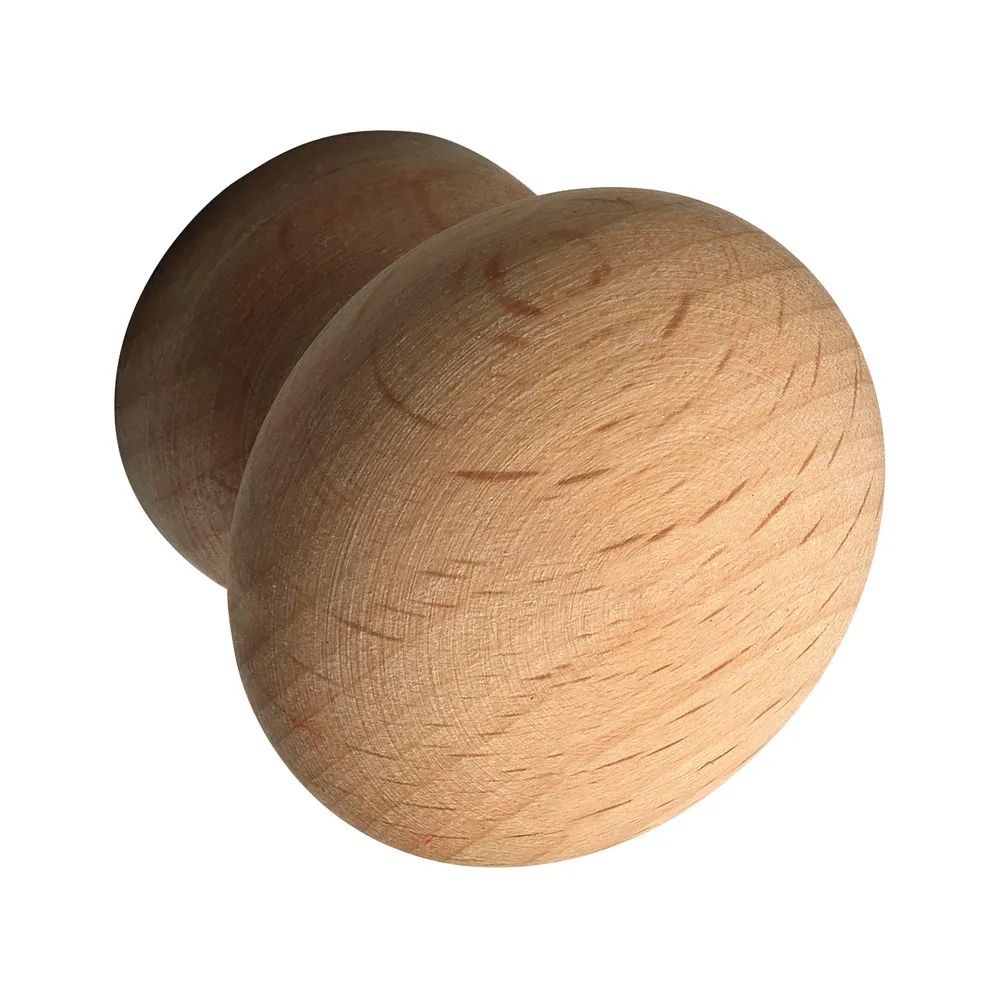 Alles im Griff Knopf Hemera ø 30 mm, Tiefe 28 mm, Buche gedämpft roh