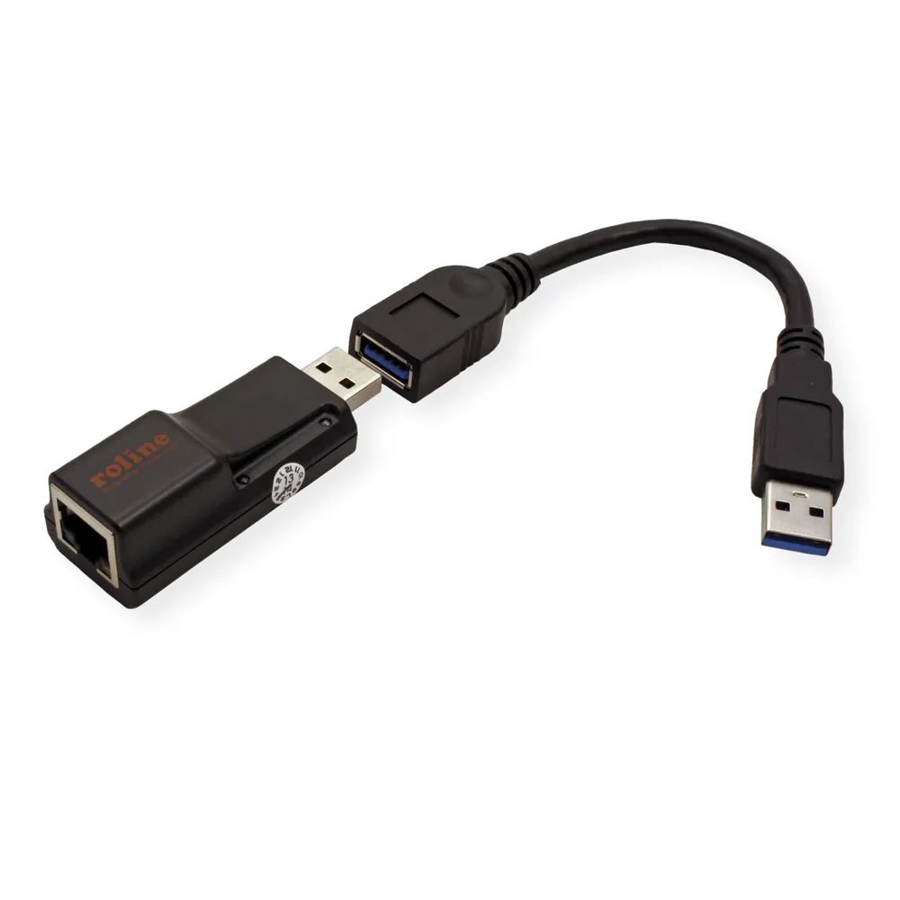 ROLINE USB 3.2 Gen 1 zu Gigabit Ethernet Konverter