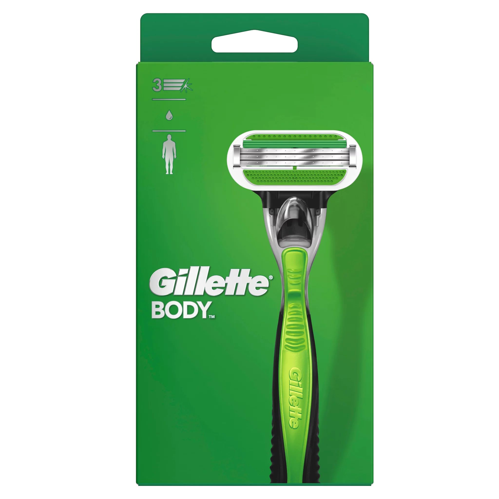 Gillette Body Rasierapparat mit 1 Klinge