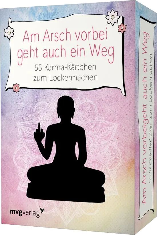 Münchner Verlagsgruppe GmbH Am Arsch vorbei geht ein Weg– 55 Karten
