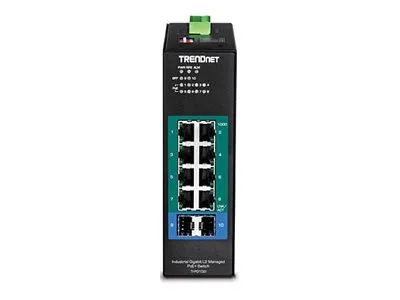 TRENDnet TI-PG102I - Switch - managed - 8 x 10/100/1000 (PoE+)