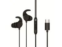 Conceptronic Headset In-Ear USB-C/Mikro/Ergono./+ sw - Kopfhörer - 20 KHz