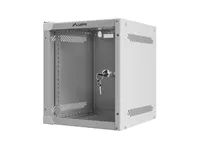 Lanberg Schrank Netzwerkschrank - geeignet für Wandmontage - Grau, RAL 7035 - 6U - 25.4 cm (10")