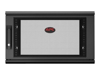 APC NetShelter WX AR106SH4 - Gehäuse - geeignet für Wandmontage - Schwarz - 6U - 48.3 cm (19")