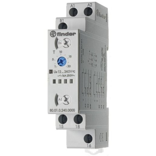 Finder ZEITREL. MULTI 1W 16A 12-240V / FINDER 80.01.0.240.0000