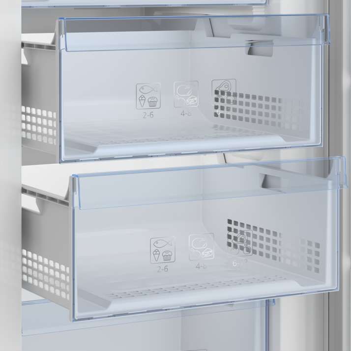 Beko RFNE448E35W Gefrierschrank mit NoFrost, 404L - weiß