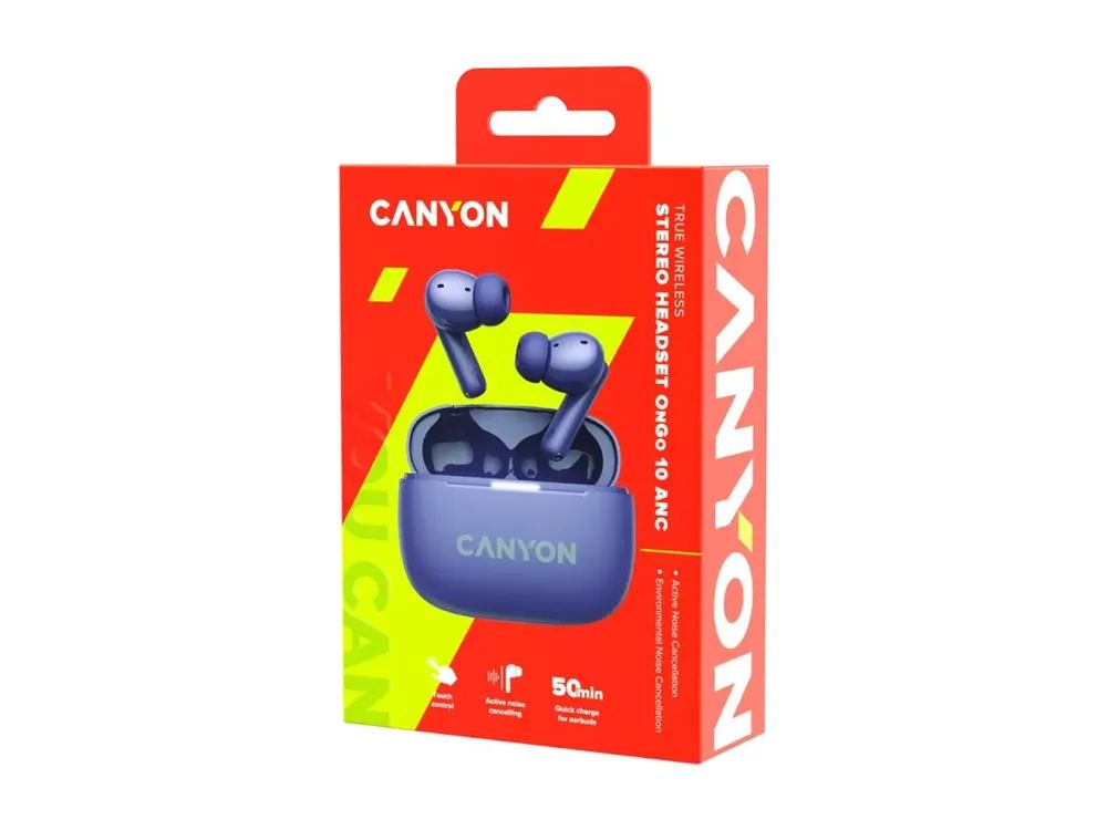 Canyon Headphones/Headset True Wireless Stereo Tws In-Ear - Headset - 20 KHz