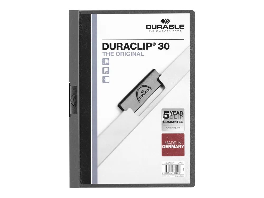 Durable DURACLIP 30 - Klemmhefter - für A4 (210 x 297 mm)
