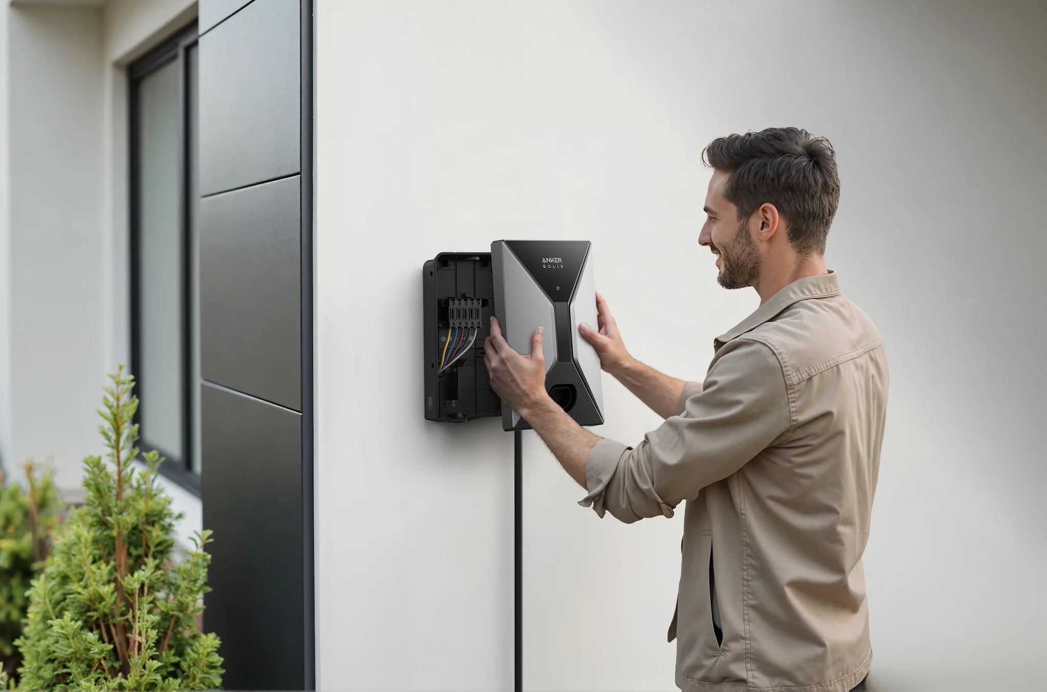 Anker SOLIX V1 Smart EV Charger 22KW CABLE Open-Box